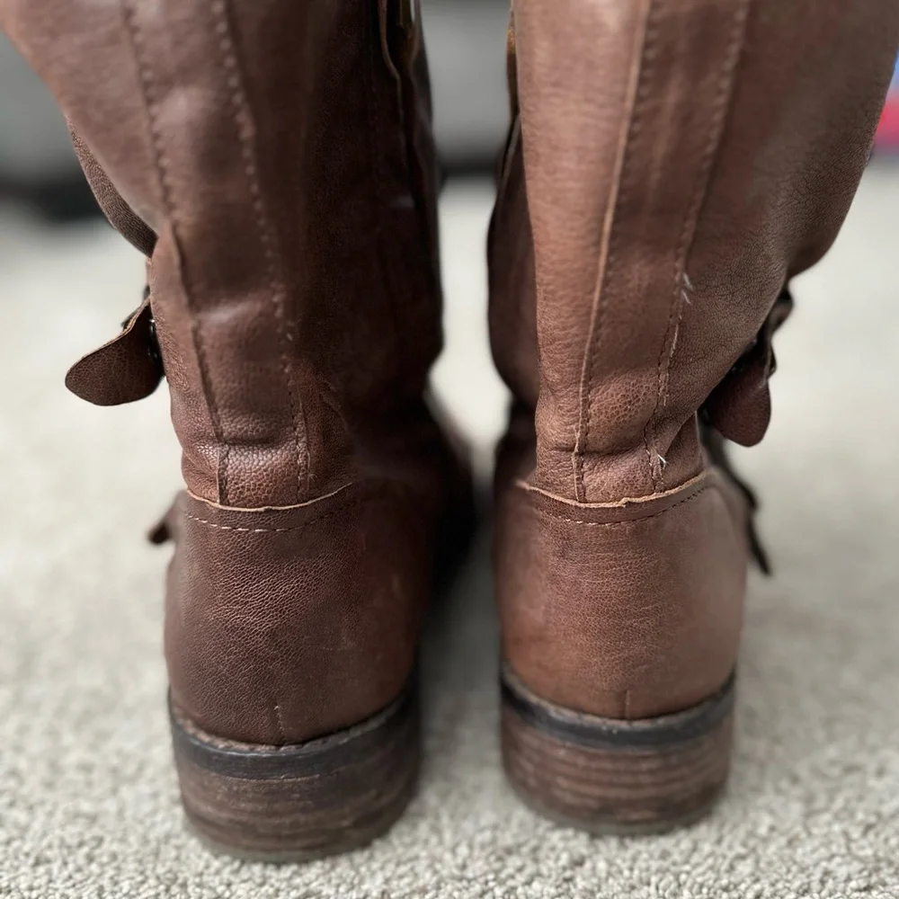 Sam Edelman Ridge Leather Ankle Boots - Picture 7 of 13